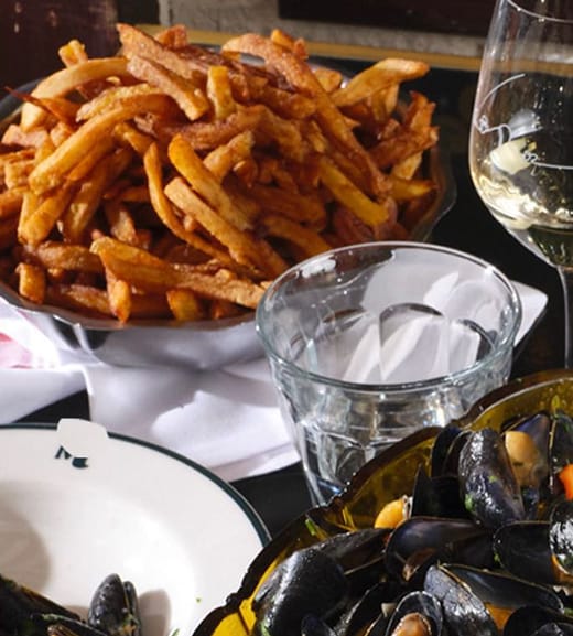 Le moules-frites de Brasserie Campion, Vieux-Lille à Lille